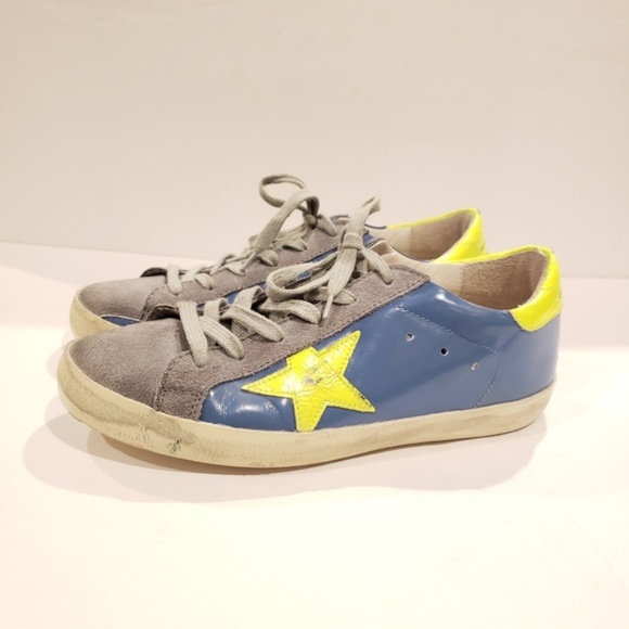 Golden Goose Shoes - Golden Goose Leather Superstar low size 39